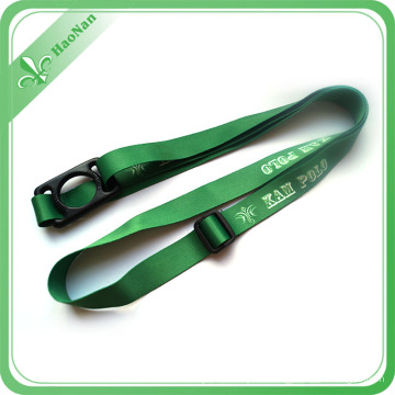 Cheap Price Double Side Sublimation Printed Lanyard with Water Bottle Holder